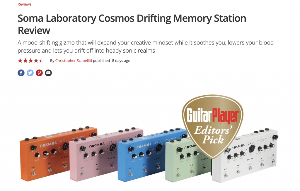 Soma Laboratory Cosmos Drifting Memory Station Review